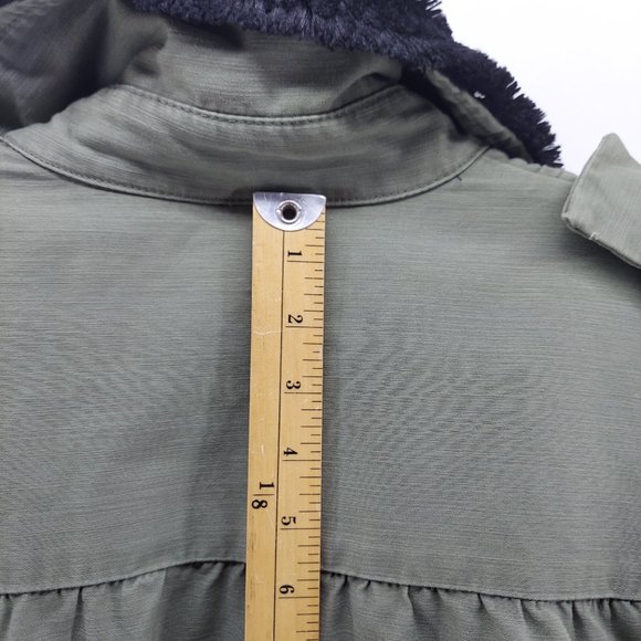 AR SRPLS Cotton Parka faux Fur Trim large - Picture 10 of 13